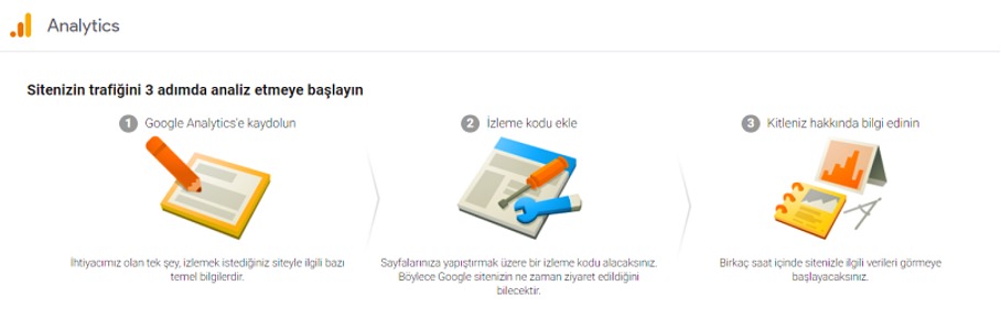 google analytics kurulumu